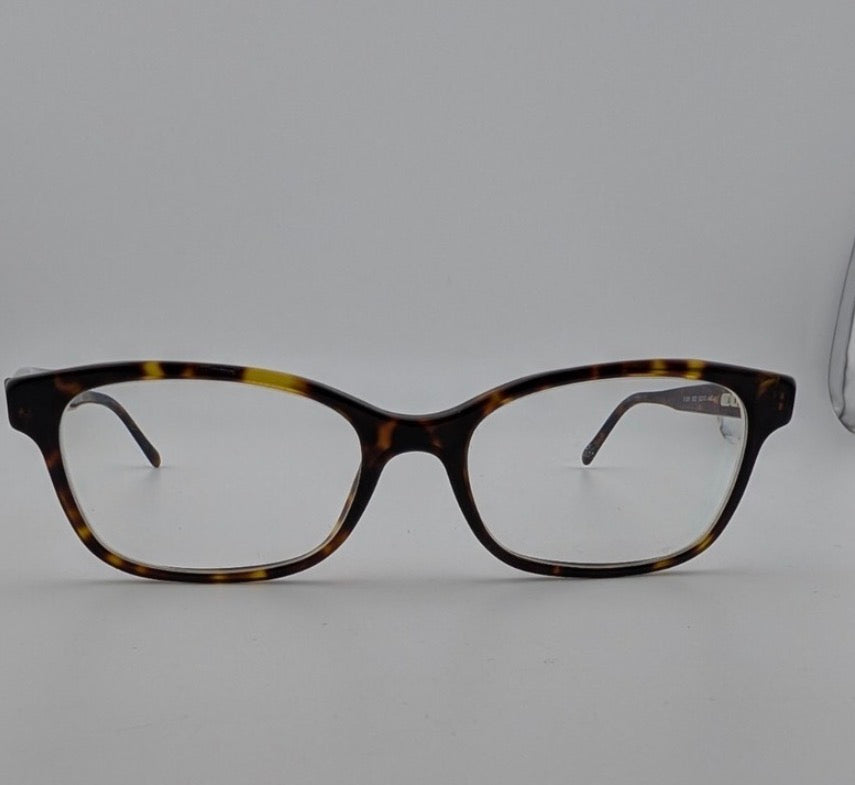Pre-Loved Burberry BE2201 3002 Eyeglasses Dark Havana Full Rim 52-17-140