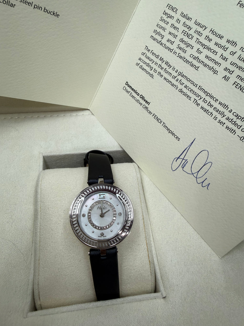 New 100% Authentic Fendi
Diamond Watch