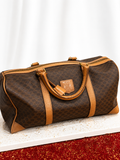 Celine Macadam Weekend Bag Boston Bag Triomphe Monogram Vintage Designer Classic