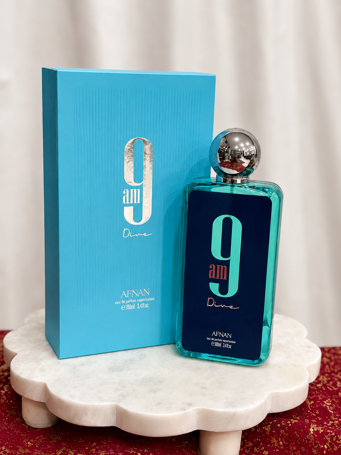 Afnan 9 AM Dive Unisex Eau De Parfum, 3.4 Fl. Oz