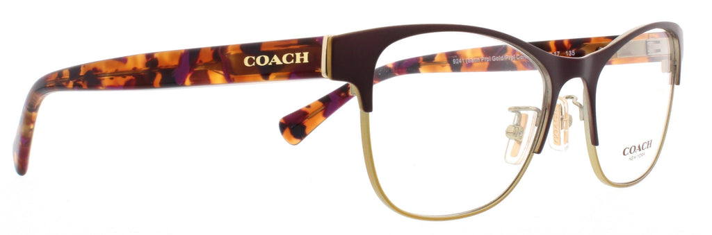 Pre- Love Coach HC5074, cat-eye frame, FRAMES ONLY, NO LENS, Acetate and metal eyeglasses,