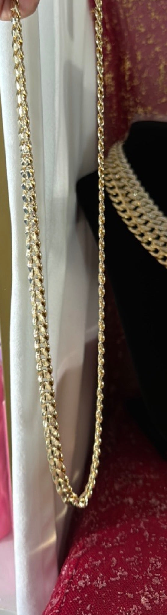 14K gold plated Italy Cuban Chain